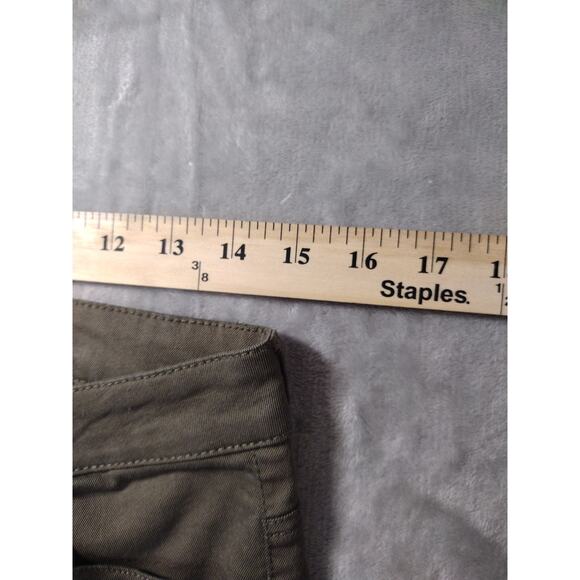 H&M Women’s Skinny Jeans Lot Of 2 Stretchy Green Beige Pants Mid Rise Size 10 - Picture 14 of 15